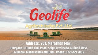 GEOLIFE AGRITECH INDIA PVT LTD  VIGOUR TABSIL SUGAR CANE  MUMBAI [upl. by Airotkciv]