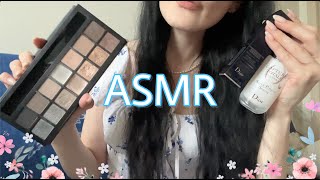 ASMR 🌼 Doing your spring makeup • roleplay • soft tapping • lid sounds • layered sounds • no talking [upl. by Marcos]