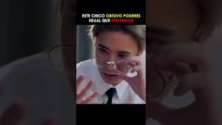 😱 Este chico fue picado por una araña y obtuvo poderes pero peliculas mrbeast cine [upl. by Elbam]