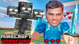 Defeating the Monster in Hardcore  Minecraft [upl. by Cooperman]