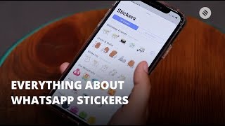 How To Create WhatsApp Stickers on Android iOS  Whatsapp Sticker Kaise Banaye [upl. by Yanad]