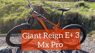 Giant Reign E 3 Mx pro first ride [upl. by Zap]