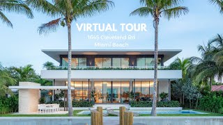 Virtual Home Tour  1645 Cleveland Road Miami Beach [upl. by Wootan561]