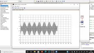 Amplitude modulation simulation using Scilab or xcos [upl. by Htez9]