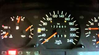 Mercedes E220 M111 engine problemcold start [upl. by Darooge]