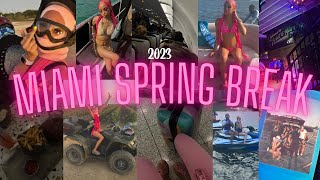 SPRING BREAK IN MIAMI 2023 [upl. by Kcirrez]