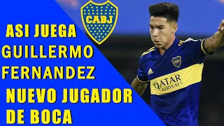 ASÍ juega POL FERNÁNDEZ  NUEVO REFUERZO de BOCA 2022 [upl. by Xineohp]