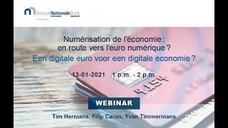 Webinar A digital euro for a digital economy [upl. by Reinhold291]