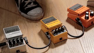 MusicRadar Basics overdrive distortion boost and fuzz pedals guitar explained [upl. by Lilithe]