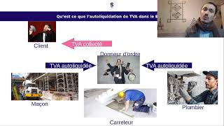 Autoliquidation de la TVA auto entrepreneur en cas de soustraitance dans le BTP [upl. by Boucher]