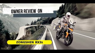 OWNERS REVIEW ON ZONGSHEN RX3s IN LAHORE PAKISTAN [upl. by Nahshun912]