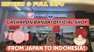 Gashapon Bandai Official Shop Indonesia Mall Alam Sutera UNBOXING GASHAPON POKEMON amp DISNEY [upl. by Jarad]