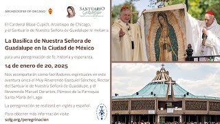 Peregrinación a la Basílica de Nuestra Señora de Guadalupe 2025 [upl. by Atelokin223]