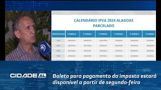 IPVA Boleto para pagamento do imposto estará disponível a partir de segundafeira [upl. by Urania]