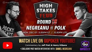 High Stakes Feud  Negreanu vs Polk  Round 16  Exclusive Interview with DNegs [upl. by Abagael]