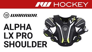 Warrior Alpha LX Pro Shoulder Pad Review [upl. by Eveleen310]