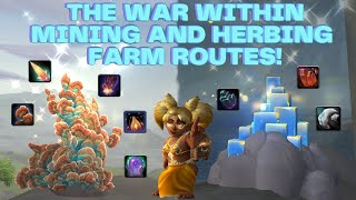 BEST Mining amp Herbalism Routes The War Within  ALL Zones  Import Strings [upl. by Hyatt]