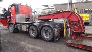 Volvo FH 480 6x4 Hauling Rock Drill [upl. by Isborne]