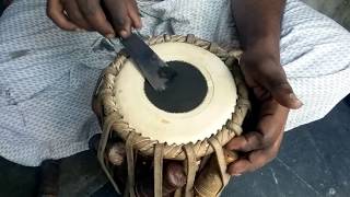 Tabla Making in Kolkata [upl. by Fadas]