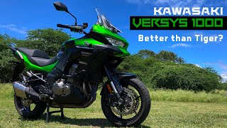 Kawasaki Versys 1000 BS6  The Real Tourer  Ride Review  Better than Tiger  Rev Explorers [upl. by Aneres]