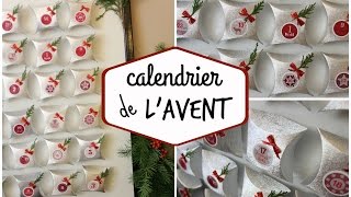 1 calendrier de lavent class et réutilisable DIY [upl. by Brindle548]