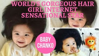 BABY CHANKO WORLDS GORGEOUS HAIR GIRL amp INTERNET SENSATIONAL STAR  ADORABLE BABY OF JAPAN [upl. by Odelia]