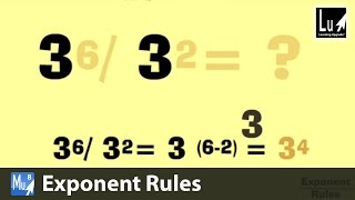 Exponent Rules Song – Learn Algebra – Learning Upgrade App [upl. by Almeda]