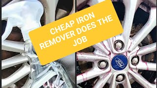 Simoniz iron wheel remover  will it work🤔 [upl. by Jepson]