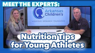 Meet the Experts Nutrition Tips for Young Athletes  Food Supplements Hydration [upl. by Afra]