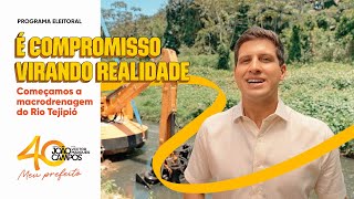 Compromisso virando realidade Começamos a macrodrenagem do Rio Tejipió [upl. by Files]