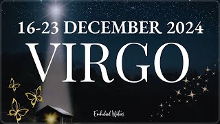 VIRGO ♍️ THIS WEEK BRINGS IN MAJOR TRANSFORMATION AND TRANSITION 🌟 1623 DEC 2024 [upl. by Isabelle]