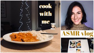 ASMR cook with me 👩🏻‍🍳 Germandeutsch Silent vlog [upl. by Llekim]