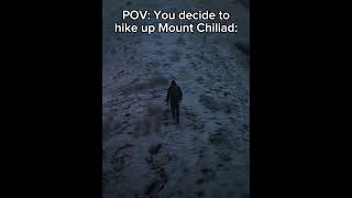 Mount Chiliad is not for the WEAK gta5 gta grandtheftauto [upl. by Drawoh]