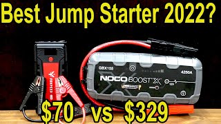 Best Car Jump Starter 2022 Jump Start a 59L Diesel amp 74L Big Block NOCO Autogen Yesper Gooloo [upl. by Nikolas602]