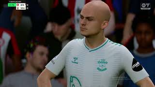 Brentford vs Southampton My reactions and comments gameplay EA Sports FC 24 [upl. by Lulita]