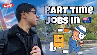 Finding Part time jobs in Australia  Jobs for international students in 🇦🇺  vlog [upl. by Imit558]