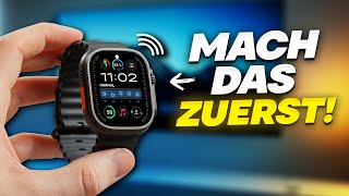 Apple Watch Ultra 2  Die ersten 19 Dinge die du tun musst SOFORT 😳⌚ [upl. by Darell]