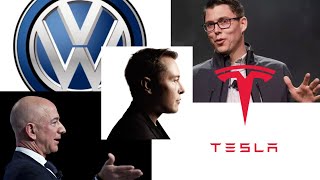 Jeff Bezos and RJ Scaringe Sneak Attack on Elon Musk and Tesla [upl. by Latrice]