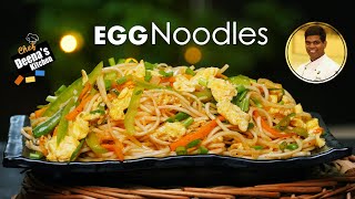 Egg Noodles Recipe in Tamil  How to Make Egg Noodles  CDK 507  Chef Deenas Kitchen [upl. by Nettirb]