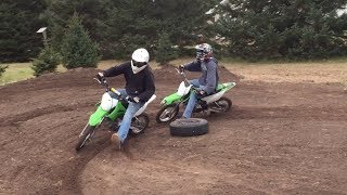 New Pit Bike Track Layout [upl. by Atilehs527]