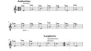 Robert Haeberlins Fifth Sonata for 1 instrument eletricfied for eletric guitar [upl. by Glarum]