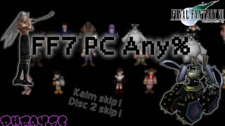 Final Fantasy VII  PC Any in 14405 FWR [upl. by Otrebogir508]