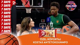 Kostas Antetokounmpo ile FinalFour ÖZEL RÖPORTAJ [upl. by Timon557]