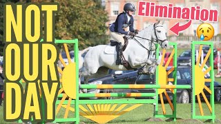 MY WORST EVER DAY EVENTING WITH BOTH HORSES  Refusals poles and elimination [upl. by Jorge55]