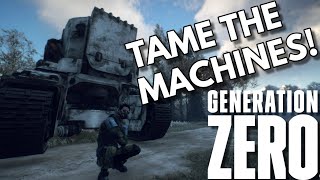 GENERATION ZERO  How To FULLY DISARM The Machines [upl. by Enialahs]