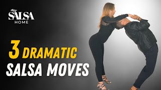 3 DRAMATIC Salsa Dance Moves [upl. by Bilat]