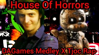 House Of Horrors  DAGames Medley X Tjoc Rap  DAGames Vs JT Music MASHUP [upl. by Herrle]