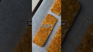 CheezIt Crusted Tofu with Garlic Sauce recipe cookingvideo foodshorts [upl. by Dreda121]