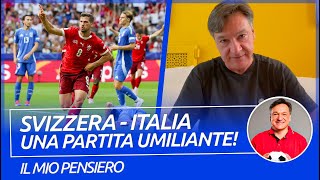 SvizzeraItalia UNA PARTITA UMILIANTE  Il mio pensiero Euro2024  Fabio Caressa [upl. by Aidne]