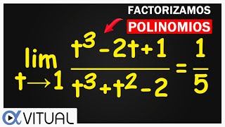 🔥 Ejercicios de LÍMITES Indeterminados 00 ► POLINOMIOS [upl. by Elkraps]